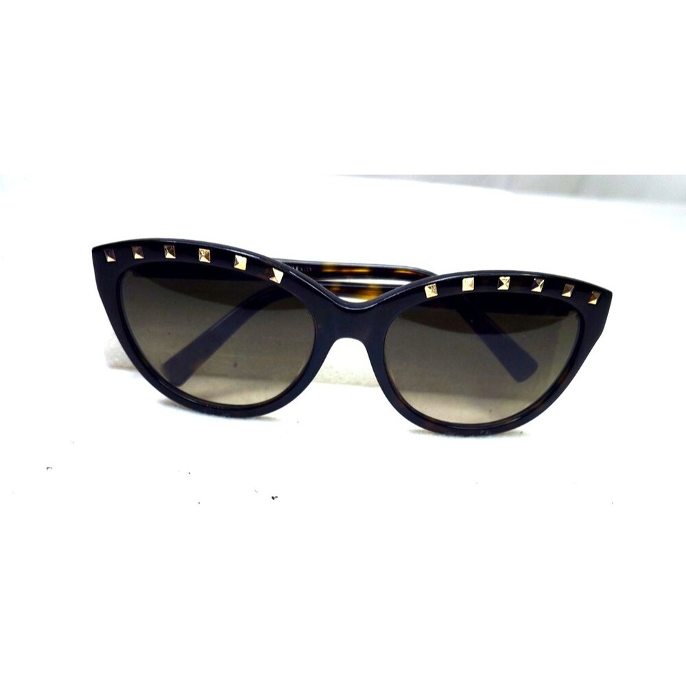 Vintage Valentino S215 Tortoise Shell Sunglasses w Bling 58-14-130mm Made Italy - Picture 5 of 16